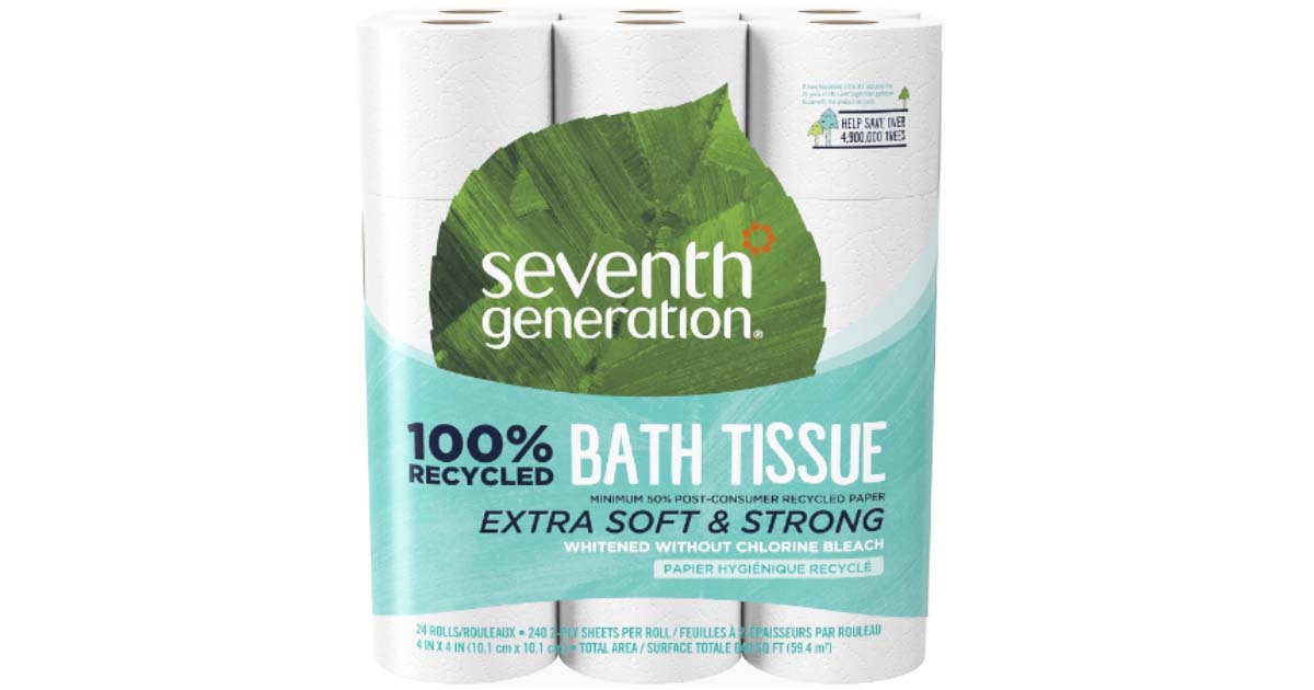 The Seventh Generation Toilet Paper is a premium choice for households that prioritize both comfort and sustainability. This white bathroom tissue is made from 100% recycled paper, making it an environmentally conscious option that doesn’t compromise on quality. With no chlorine bleach used in the manufacturing process, this 2-ply toilet paper is gentle on the planet and your septic system.